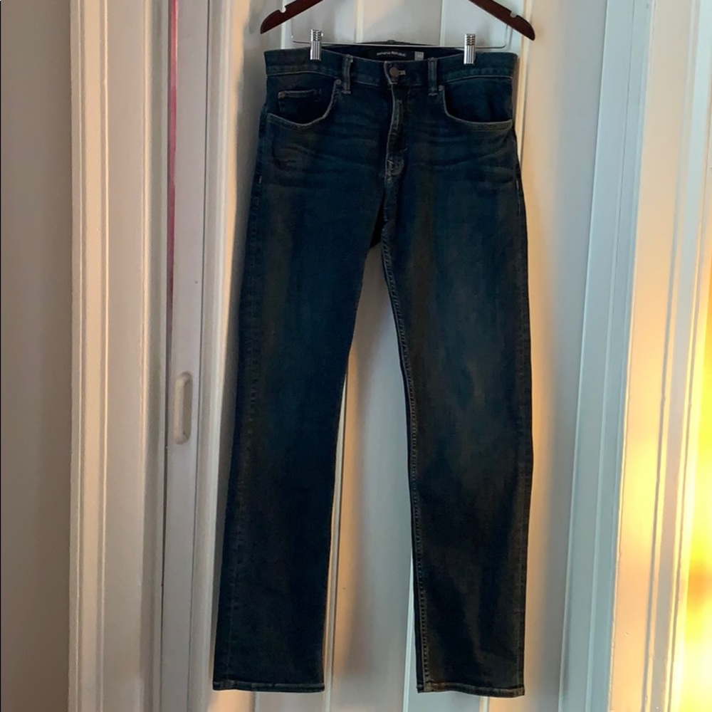 Banana republic jeans. Straight. Great condition
